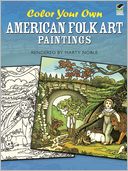 Color Your Own American Folk Art Paintings