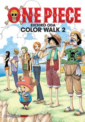 One Piece Color Walk Art Book Volume 2