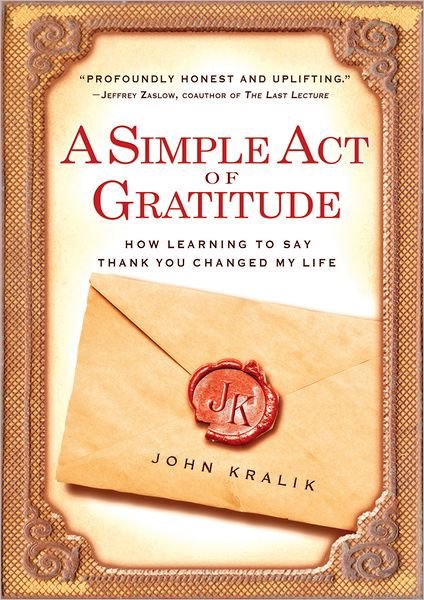book cover for Simple Act of Gratitude