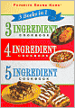3 Books in 1: 3-4-5 Ingredient Cookbook