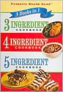 3 Books in 1: 3-4-5 Ingredient Cookbook