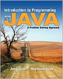 Introduction to Programming with Java: A Problem Solving Approach