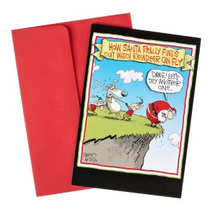 How Santa Really Finds Out Christmas Boxed Card