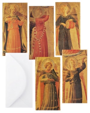 Renaissance Angel Folio Christmas Boxed Card