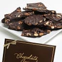 Dark Chocolate Almond Bark, 2 lbs. by Golden Edibles: Product Image