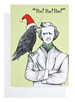 Poe Poe Poe Christmas Boxed Card