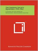 The Emerson Society Quarterly, 1955-1963