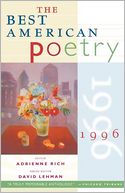 The Best American Poetry 1996