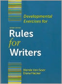 Developmental Exercises for Rules for Writers