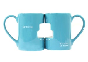 Piece of Cake Perfect Pair Mug Set, 16 oz.