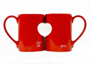 I Love You Ditto Perfect Pair Mug Set, 16 oz.