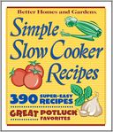 Simple Slow Cooker Recipes: 390 Super-Easy Recipes
