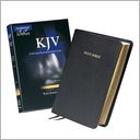 KJV Concord Reference Black Calf Split KJ563:XR