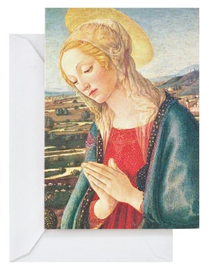 Botticini Madonna Christmas Boxed Card