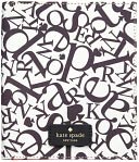 Kate Spade Falling Letters Cover