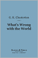 What's Wrong with the World (Barnes & Noble Digital Library)