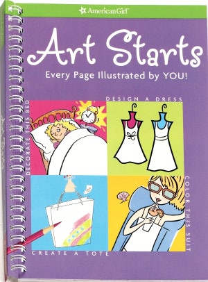 Art Starts: Every Page Illustrated by You! (American Girl Library Series)