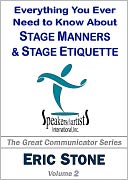 download Everything You Ever Need to Know About Stage Manners & Stage Etiquette book