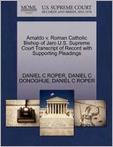 Arnaldo V. Roman Catholic Bishop Of Jaro U.S. Supreme Court Transcript Of Record With Supporting Pleadings