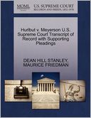 Hurlbut V. Meyerson U.S. Supreme Court Transcript Of Record With Supporting Pleadings