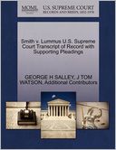 Smith V. Lummus U.S. Supreme Court Transcript Of Record With Supporting Pleadings