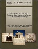 National City Lines v. U S U.S. Supreme Court Transcript of Record with Supporting Pleadings