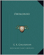 Orthodoxy