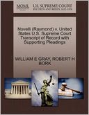 Novelli (Raymond) V. United States U.S. Supreme Court Transcript Of Record With Supporting Pleadings