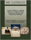 Cousins (William) v. Wigoda (Paul) U.S. Supreme Court Transcript of Record with Supporting Pleadings