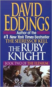The Ruby Knight (Elenium Series #2) by David Eddings: Book Cover