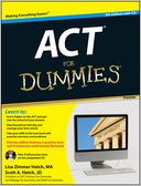 ACT For Dummies, with CD
