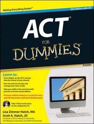 ACT For Dummies, with CD