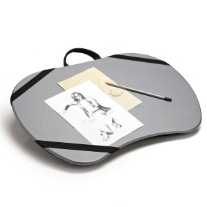 Black Lapdesk with Elastic Bands -20''