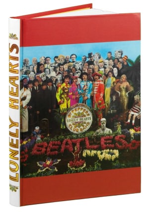 Beatles Sgt. Pepper's Lonely Hearts Club Band Bound Lined Journal 8.5 x 6