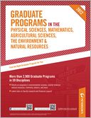 Graduate Programs in the Physical Sciences, Mathematics, Agricultural Sciences, the Environment & Natural Resources