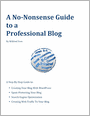 A No-Nonsense Guide to a Professional Blog: A Step-by-Step Gide to: Creataing Your Blog with WordPress; Spam-Protecting Your Blog; Search Egine Optimization; Creating Web Traffic to Your Blog
