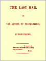 The Last Man [Volumes I & II, Complete]