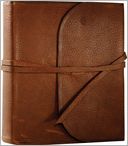 ESV Single Column Journaling Bible (Brown, Flap with Strap)