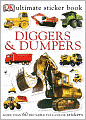 Diggers & Dumpers (Ultimate Sticker Book Series)