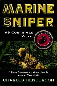 Marine Sniper by Charles Henderson: Book Cover