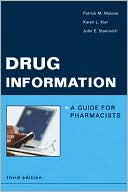 Drug Information by Patrick M. Malone: Book Cover