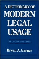 A Dictionary of Modern Legal Usage