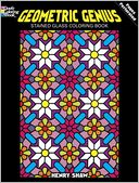 Geometric Genius Stained Glass Coloring Book