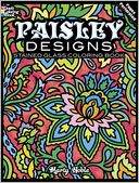Paisley Designs Stained Glass Coloring Book