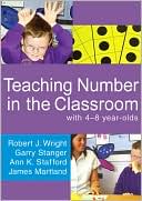 Teaching Number in the Classroom With 4-8-Year-Old by Robert J Wright: Book Cover