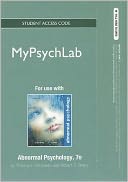 NEW MyPsychLab -- Standalone Access Card -- for Abnormal Psychology