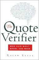 Quote Verifier: Who Said What, Where, and When
