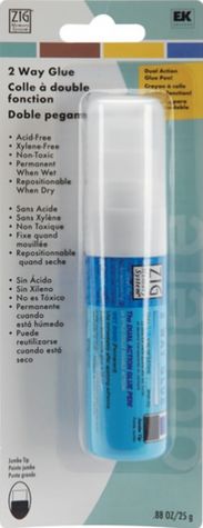 2-Way Glue Pen Carded-Jumbo Tip