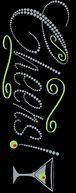 Bling Stickers-Cheers by Jolees: Product Image