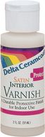 Ceramcoat Protect Interior Varnish-2 Ounces Satin by Delta: Product Image